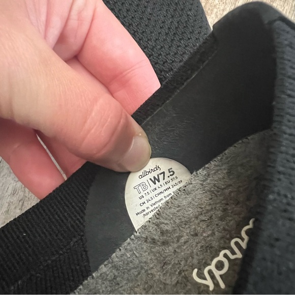 SOLD Allbirds Black Tree Blazer Flats - Picture 6 of 7